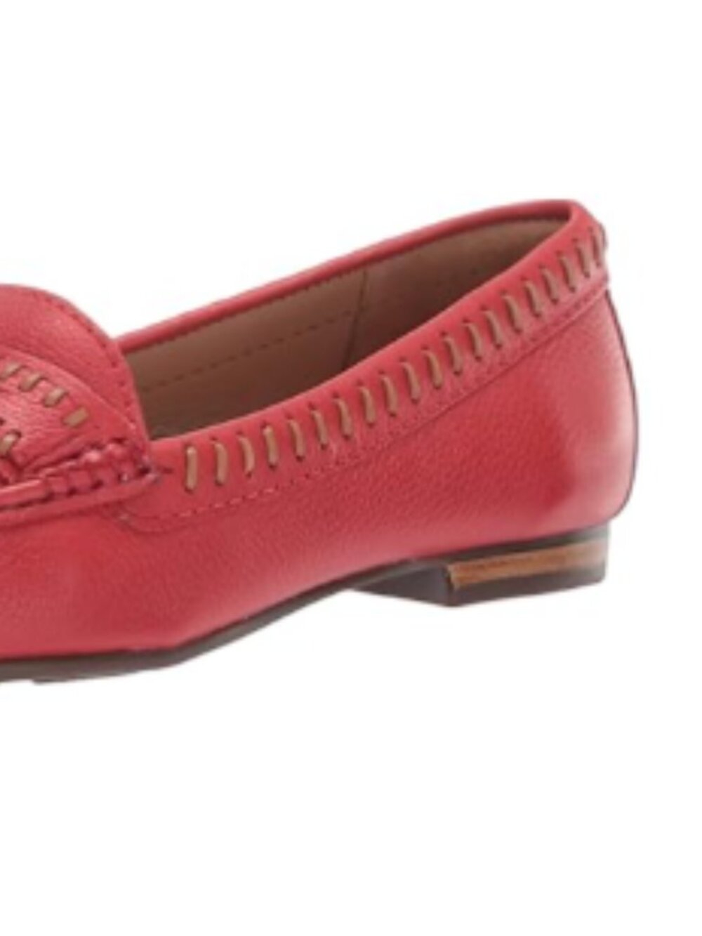 Driver Club USA Leather Made in Brazil Maple Ave Loafer, Red Grainy Sz 11 NWT - Picture 11 of 11